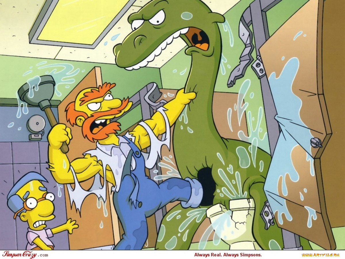 , the, simpsons